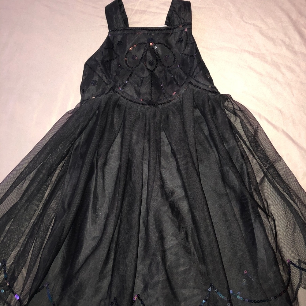 Girls black dress
